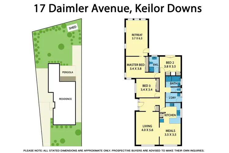 Floorplan of Homely house listing, 17 Daimler Avenue, Keilor Downs VIC 3038