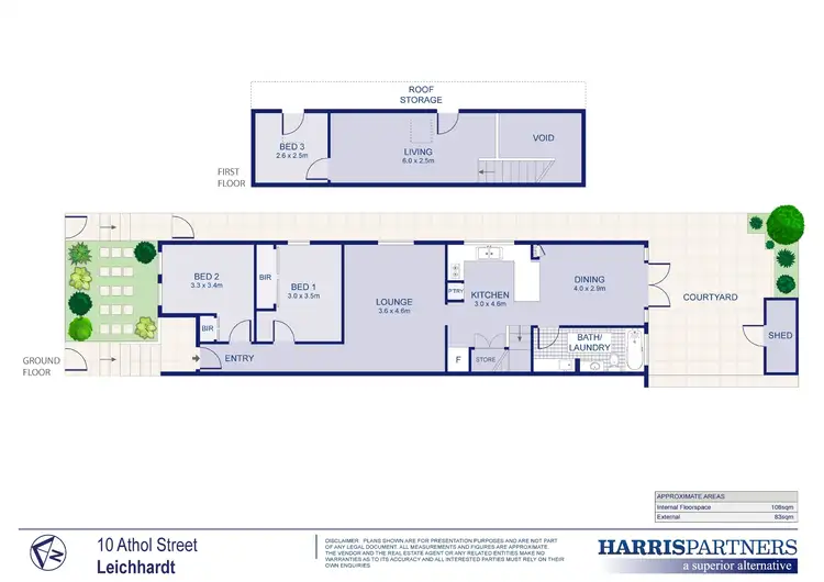 Floorplan of Homely house listing, 10 Athol Street, Leichhardt NSW 2040
