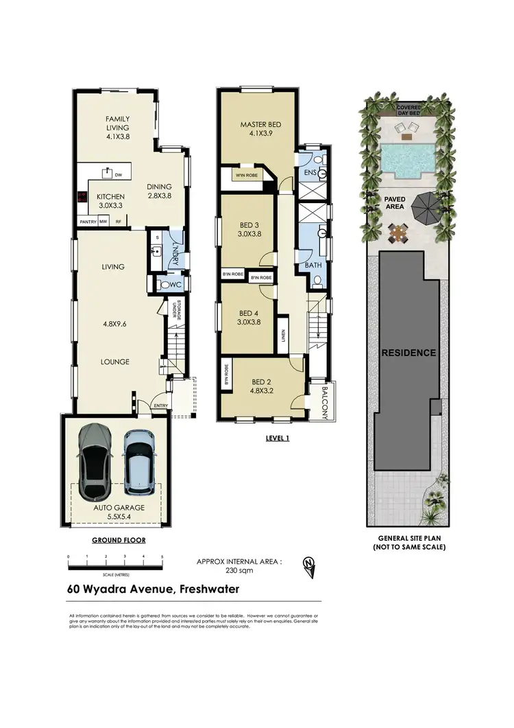 Floorplan of Homely house listing, 60 Wyadra Avenue, Freshwater NSW 2096