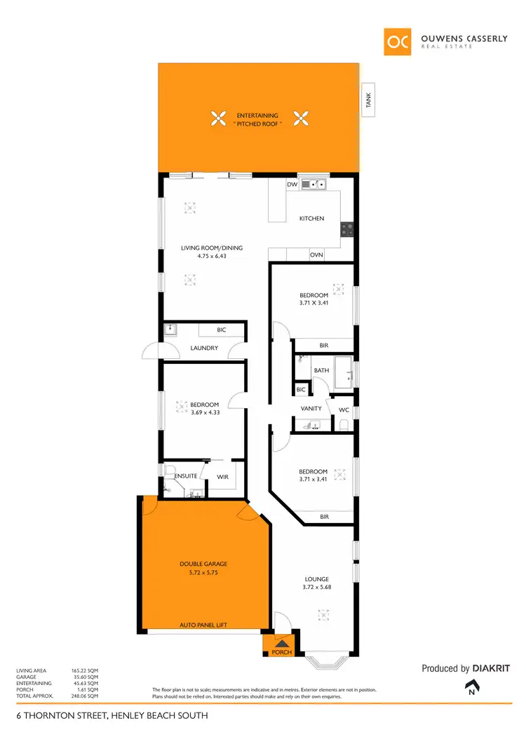 Floorplan of Homely house listing, 6 Thornton Street, Henley Beach South SA 5022