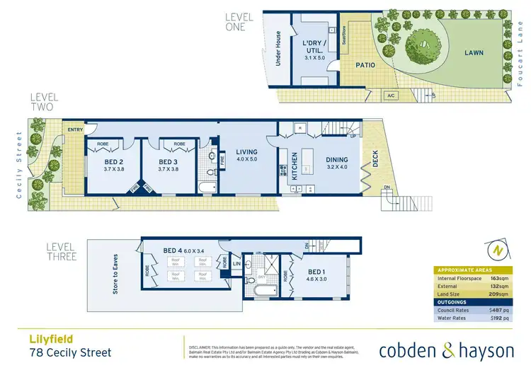Floorplan of Homely house listing, 78 Cecily Street, Lilyfield NSW 2040