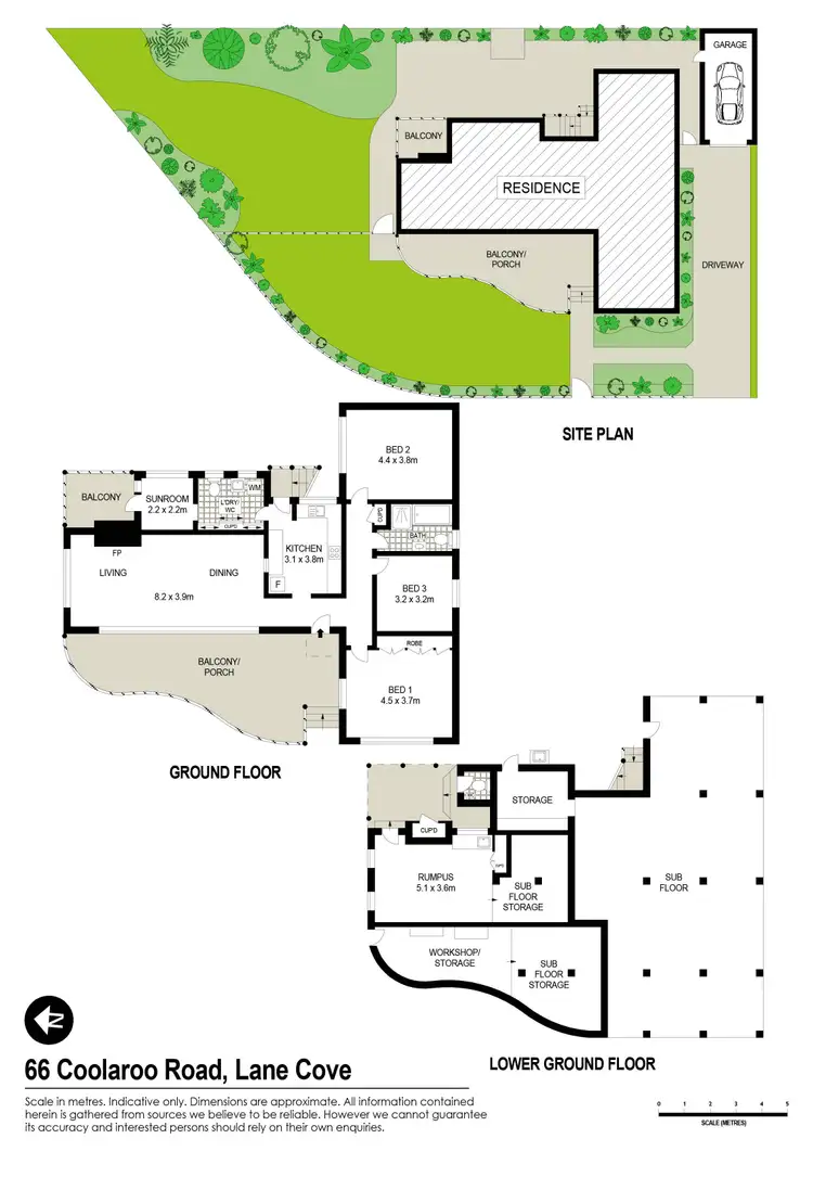 Floorplan of Homely house listing, 66 Coolaroo Road, Lane Cove NSW 2066