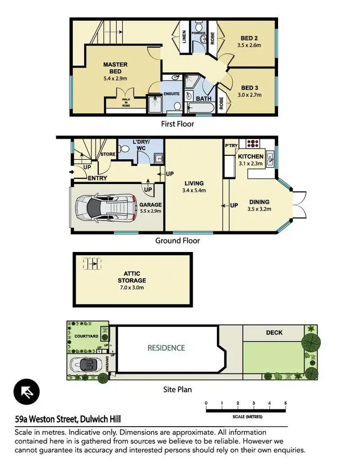 Floorplan of Homely house listing, 59A Weston Street, Dulwich Hill NSW 2203