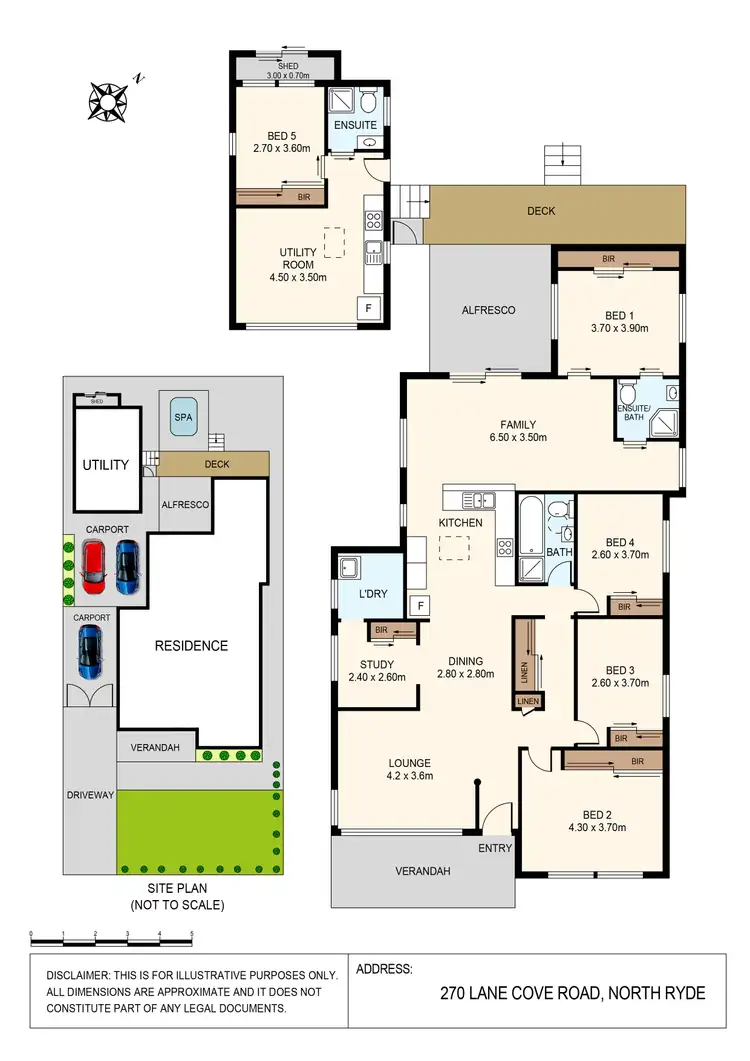 Floorplan of Homely house listing, 270 Lane Cove Road, North Ryde NSW 2113