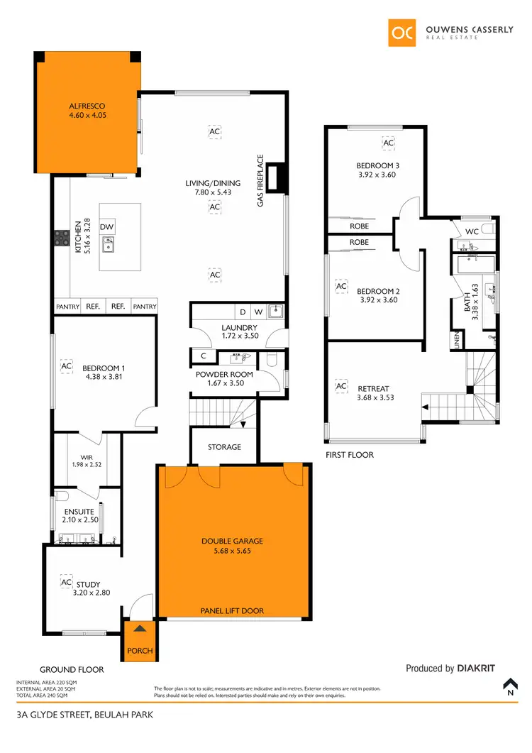 Floorplan of Homely house listing, 3a Glyde Street, Beulah Park SA 5067