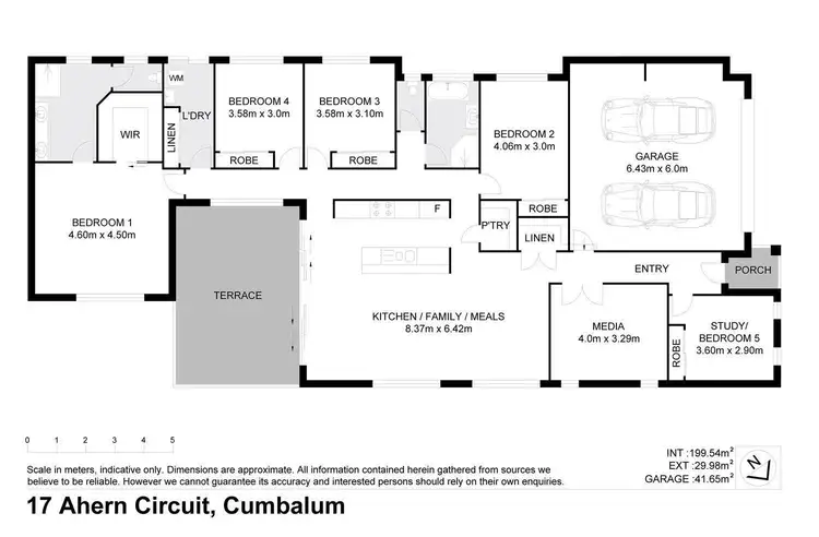 Floorplan of Homely house listing, 17 Ahern Circuit, Cumbalum NSW 2478
