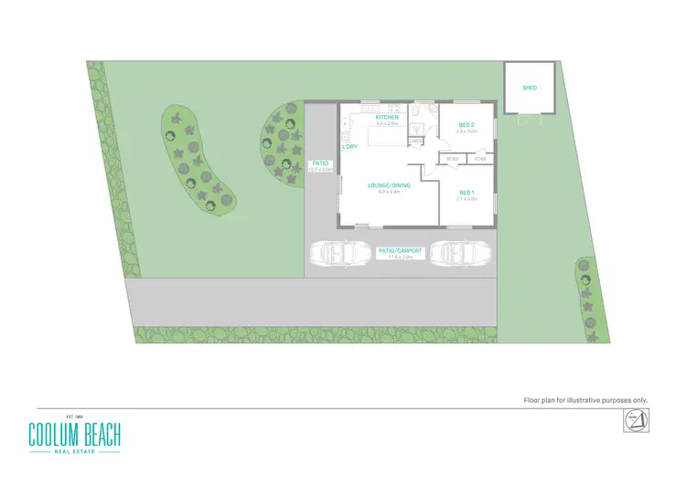 Floorplan of Homely house listing, 84 Springfield Avenue, Coolum Beach QLD 4573
