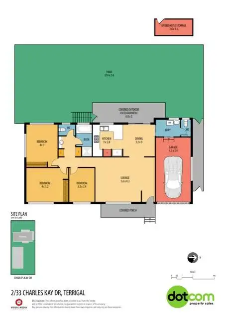 Floorplan of Homely villa listing, 2/33 Charles Kay Drive, Terrigal NSW 2260