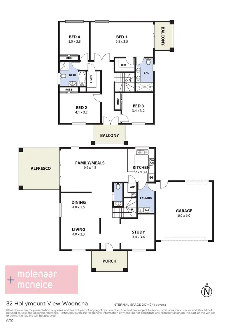 Floorplan of Homely house listing, 32 Hollymount View, Woonona NSW 2517