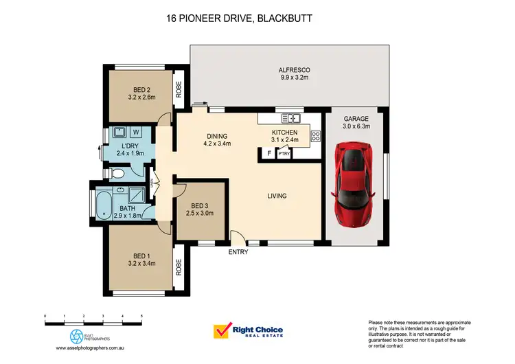 Floorplan of Homely house listing, 16 Pioneer Drive, Blackbutt NSW 2529