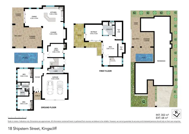 Floorplan of Homely house listing, 18 Shipstern Street, Kingscliff NSW 2487