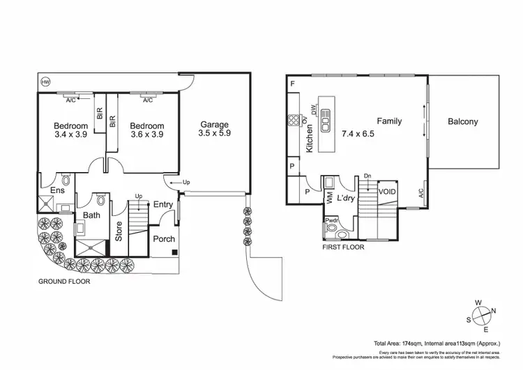 Floorplan of Homely townhouse listing, 5/27 Sandown Road, Ascot Vale VIC 3032