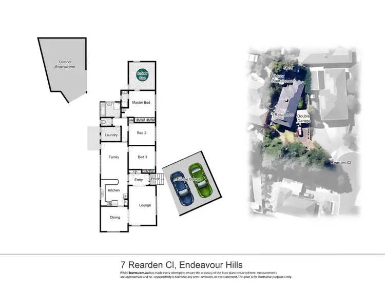 Floorplan of Homely house listing, 7 Rearden Close, Endeavour Hills VIC 3802
