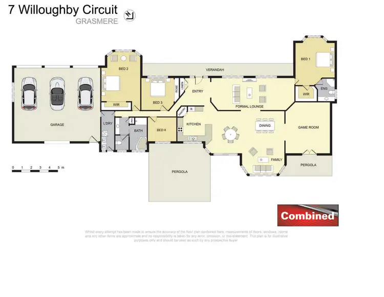 Floorplan of Homely house listing, 7 Willoughby Circuit, Grasmere NSW 2570