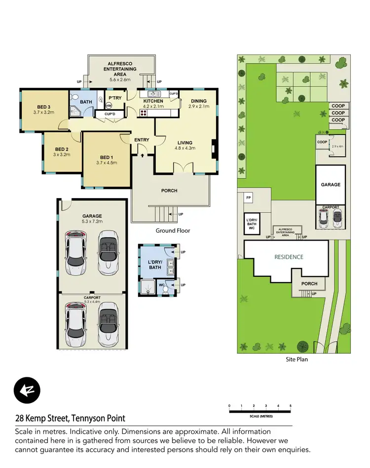 Floorplan of Homely house listing, 28 Kemp Street, Tennyson Point NSW 2111