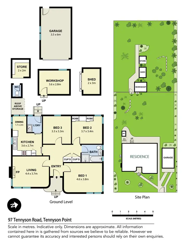 Floorplan of Homely house listing, 97 Tennyson Road, Tennyson Point NSW 2111
