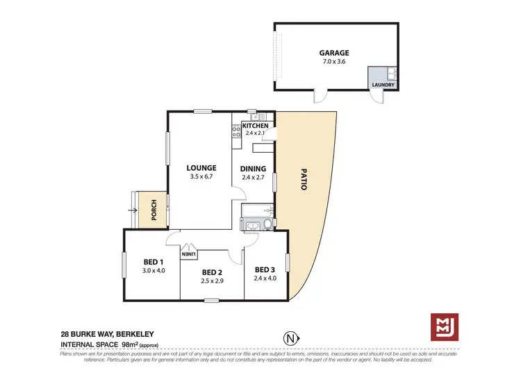Floorplan of Homely house listing, 28 Burke Way, Berkeley NSW 2506