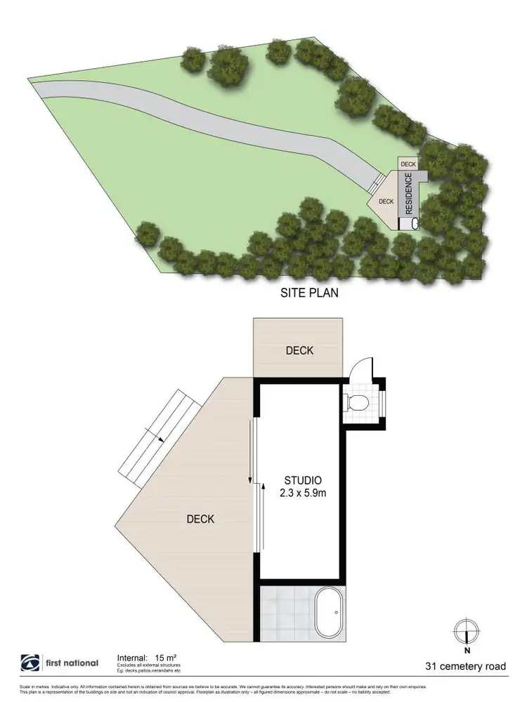 Floorplan of Homely land listing, 31 Cemetery Road, Byron Bay NSW 2481