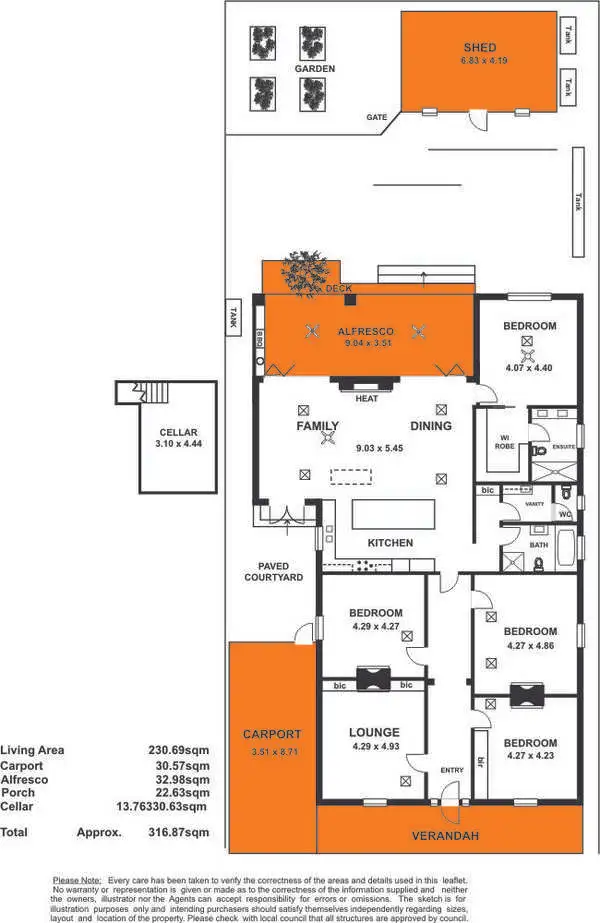 Floorplan of Homely house listing, 18 Clifton Street, Hawthorn SA 5062