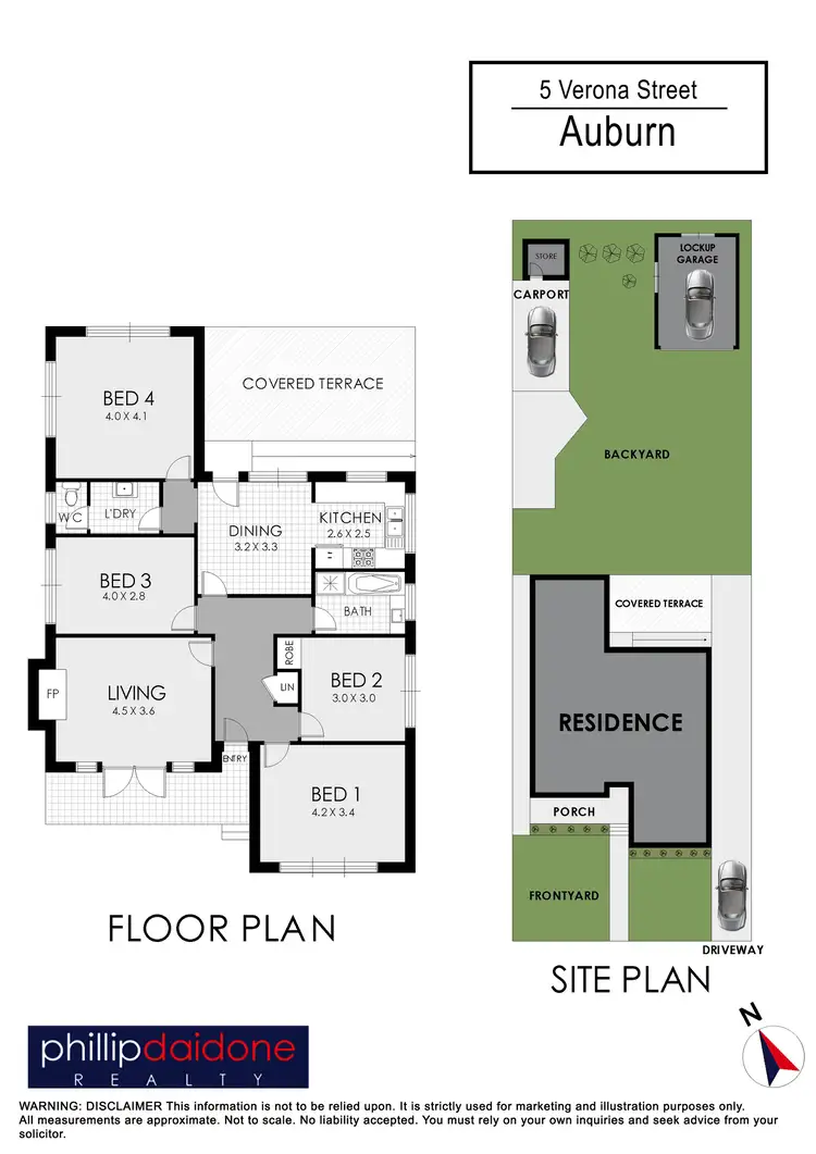 Floorplan of Homely house listing, 5 Verona Street, Auburn NSW 2144