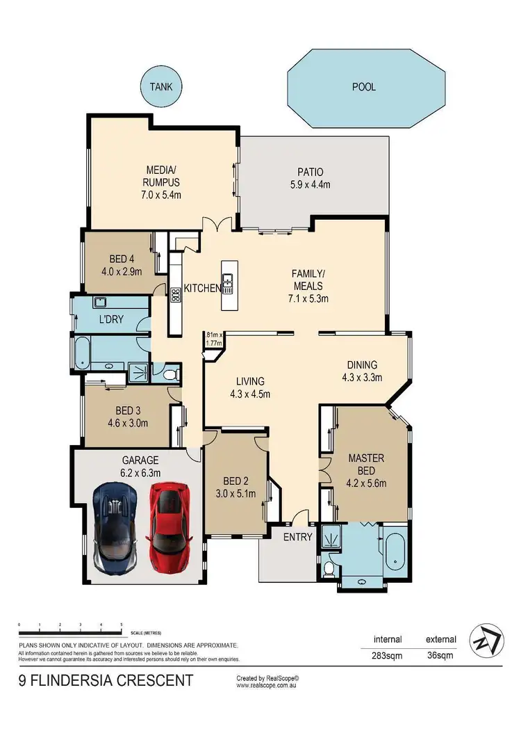Floorplan of Homely house listing, 9 Flindersia Crescent, Seventeen Mile Rocks QLD 4073