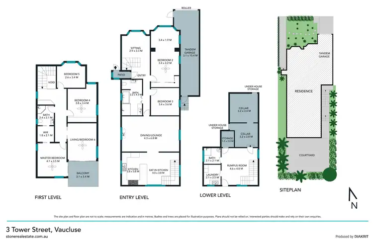 Floorplan of Homely house listing, 3 Tower Street, Vaucluse NSW 2030