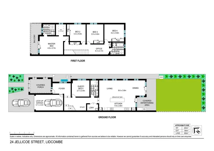 Floorplan of Homely semi-detached listing, 24A Jellicoe Street, Lidcombe NSW 2141