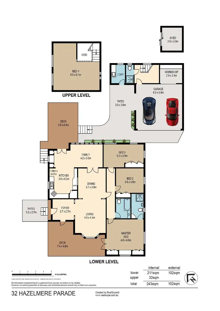 Floorplan of Homely house listing, 32 Hazelmere Parade, Sherwood QLD 4075