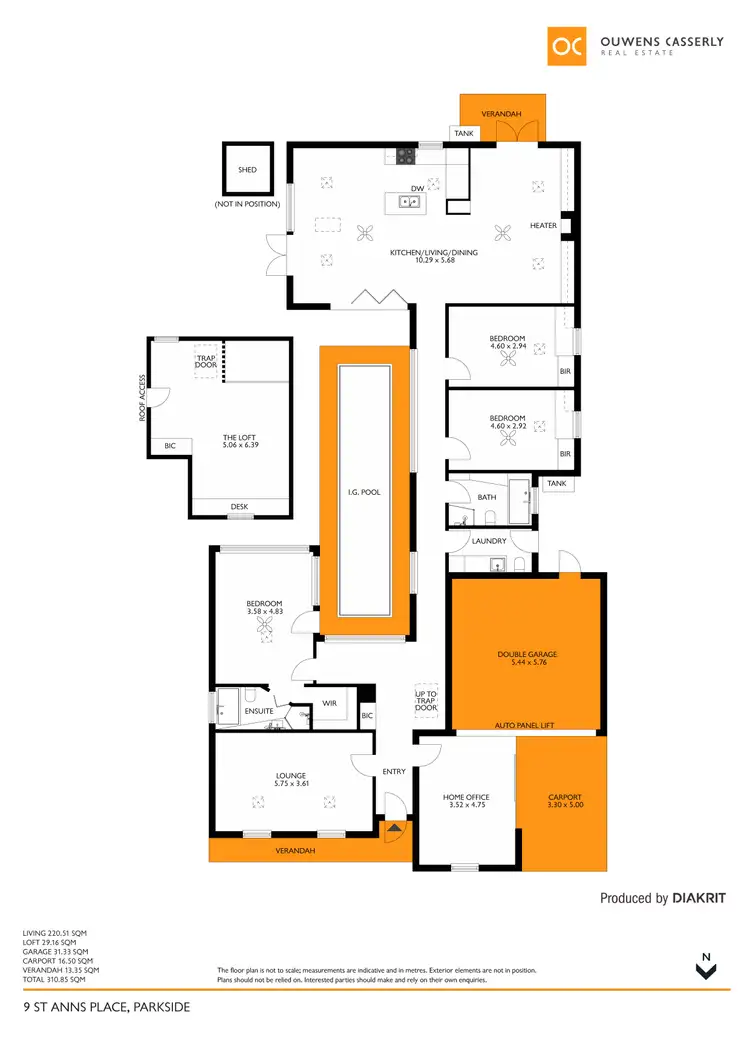 Floorplan of Homely house listing, 9 St Anns Place, Parkside SA 5063