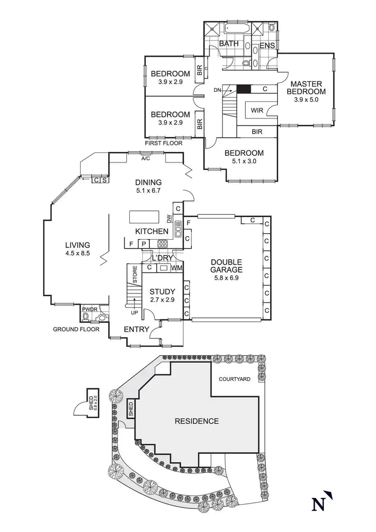 Floorplan of Homely house listing, 40 Romilly Avenue, Templestowe Lower VIC 3107