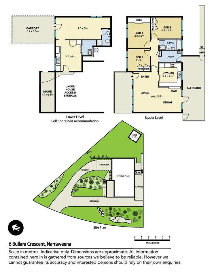 Floorplan of Homely house listing, 6 Bullara Crescent, Narraweena NSW 2099