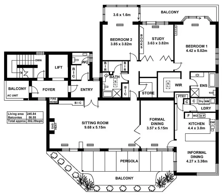 Floorplan of Homely house listing, 4/22 Bagot Street, North Adelaide SA 5006