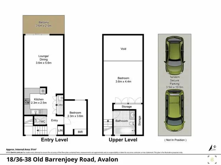 Floorplan of Homely unit listing, 18/36-38 Old Barrenjoey Road, Avalon Beach NSW 2107