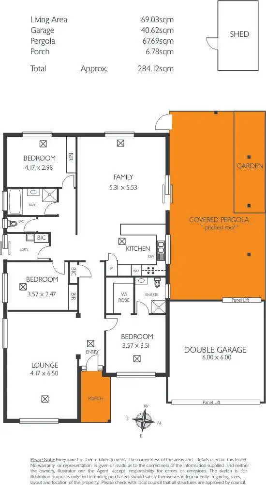 Floorplan of Homely house listing, 4 Finlay Mews, Morphettville SA 5043