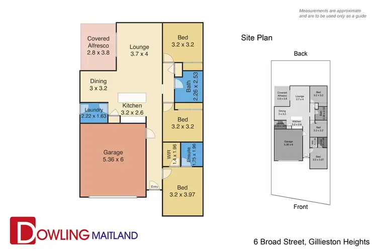 Floorplan of Homely house listing, 6 Broad Street, Gillieston Heights NSW 2321