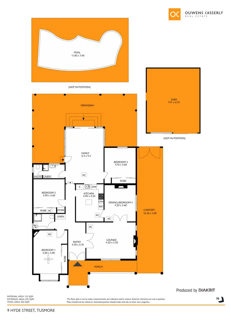 Floorplan of Homely house listing, 9 Hyde Street, Tusmore SA 5065
