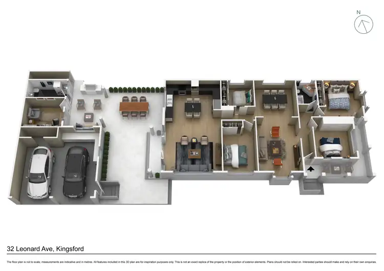 Floorplan of Homely house listing, 32 Leonard Avenue, Kingsford NSW 2032