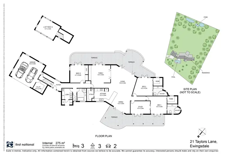 Floorplan of Homely house listing, 21 Taylors Lane, Ewingsdale NSW 2481