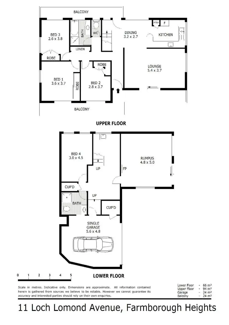 Floorplan of Homely house listing, 11 Loch Lomond Avenue, Farmborough Heights NSW 2526