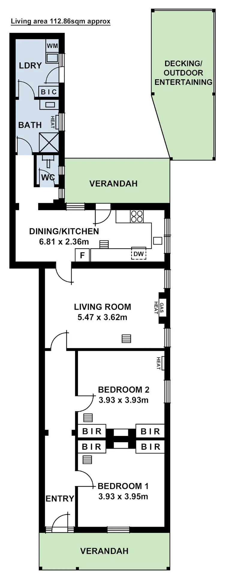 Floorplan of Homely house listing, 66 Ann Street, Stepney SA 5069