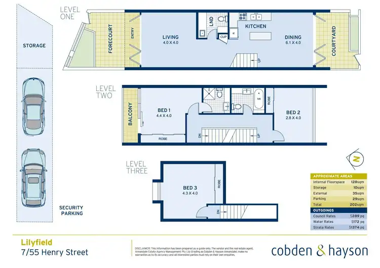 Floorplan of Homely house listing, 7/55 Henry Street, Lilyfield NSW 2040
