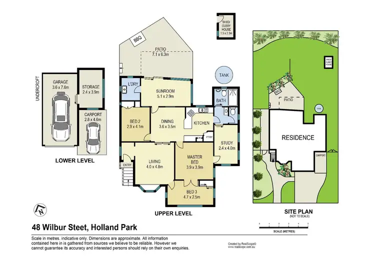 Floorplan of Homely house listing, 48 Wilbur Street, Holland Park QLD 4121