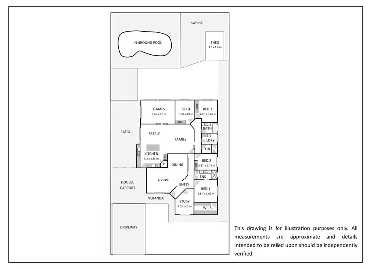 Floorplan of Homely house listing, 3 Gravis Street, Somerville WA 6430