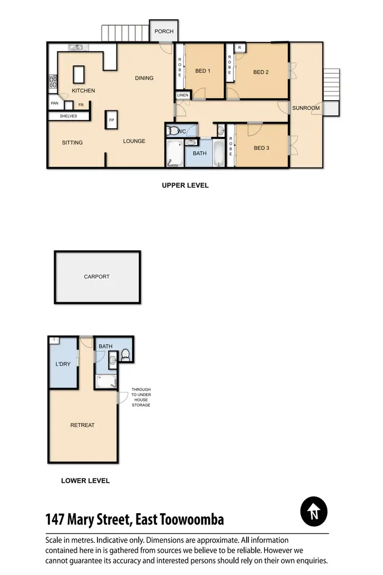 Floorplan of Homely house listing, 147 Mary Street, East Toowoomba QLD 4350