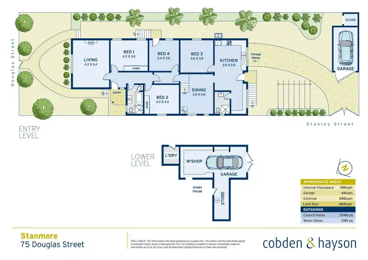 Floorplan of Homely house listing, 75 Douglas Street, Stanmore NSW 2048
