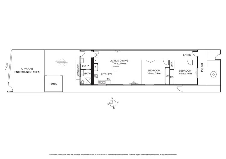 Floorplan of Homely house listing, 23 Lanark Street, Brunswick East VIC 3057