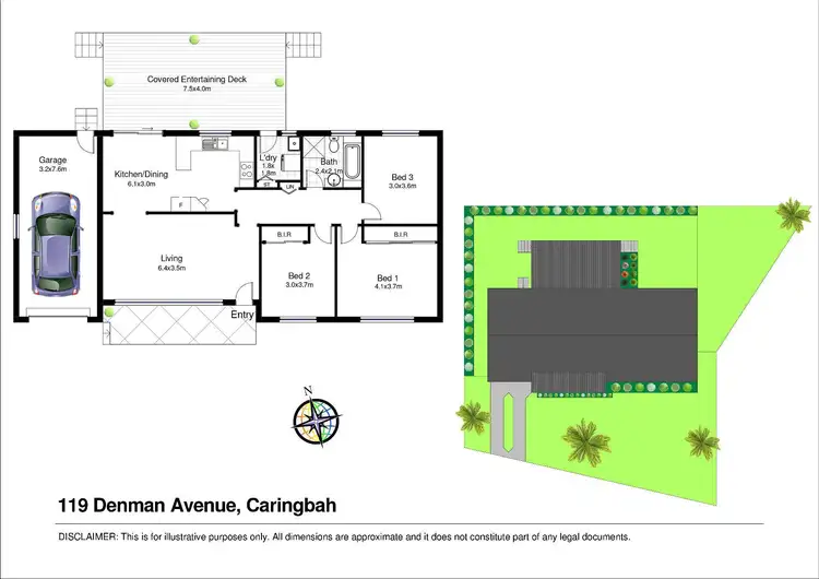 Floorplan of Homely house listing, 119 Denman Avenue, Caringbah NSW 2229