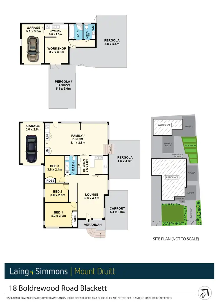 Floorplan of Homely house listing, 18 Boldrewood Road, Blackett NSW 2770