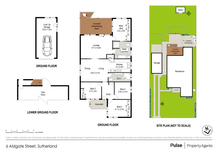 Floorplan of Homely house listing, 6 Aldgate Street, Sutherland NSW 2232