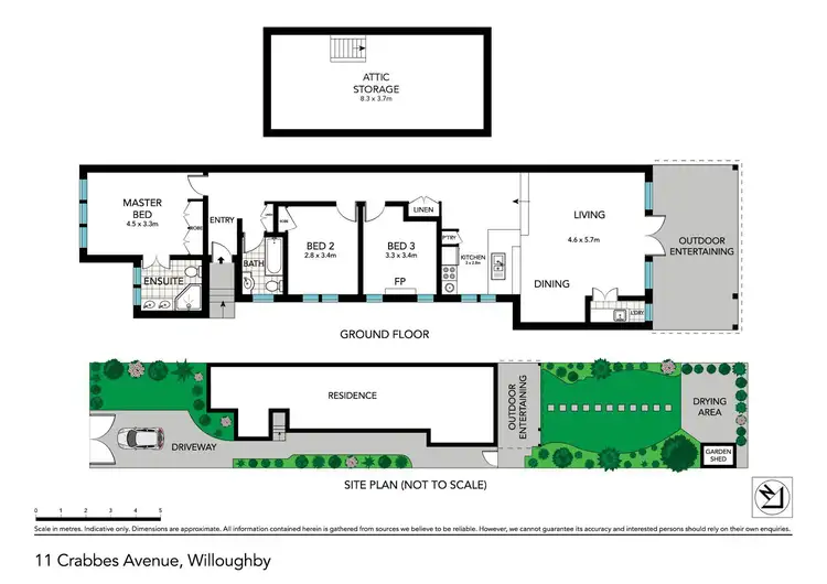 Floorplan of Homely house listing, 11 Crabbes Avenue, Willoughby NSW 2068